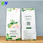 Tas Kopi Biodegradable Ramah Lingkungan Kraft Paper Side Gusset Coffee Bag Dengan Tin Tie