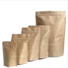 Kantong Kompos PLA Stand Up Bag Mylar Food Bags dengan Ziplock dalam Stok
