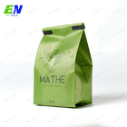 250g Tin Tie Coffee Bag side gusset Matte Plastic Dengan Degassing Valve