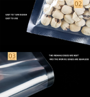 Tas Vakum Khusus Pencetakan Glossy Untuk Makanan yang Dimasak Dengan Mesin Penyegel Vakum