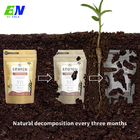 100% Biodegradable Compostable Mailing Bag Logo Tas Kemasan Teh Kustom