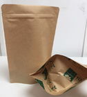 Kompos Stand Up Pouch Packaging Kraft Packaging Bags Tas Buah Kering