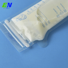 Kantong ASI Plastik Tahan Suhu Tinggi dengan ritsleting normal untuk pengisian susu cair